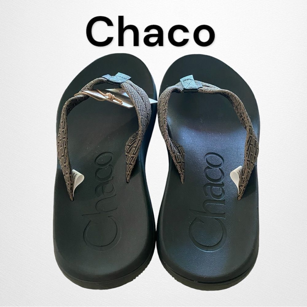 NEW Chaco Chillos Flip Men's Tube Fret Scarab Thong Sandals 10 - Picture 5 of 6